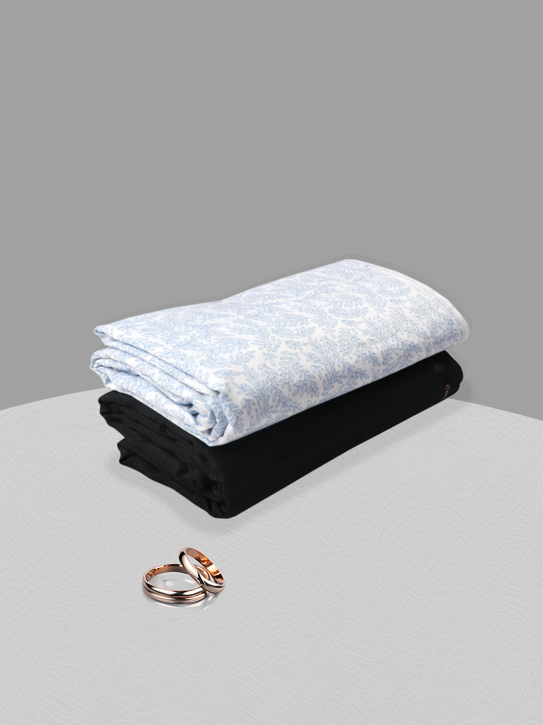 Men 100% Cotton Printed Shirting & Suiting Gift Box EM26
