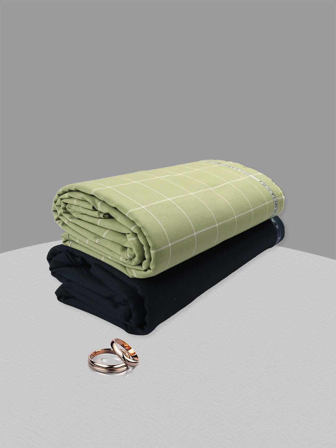 Men 100% Cotton Checked Shirting & Suiting Gift Box EM40