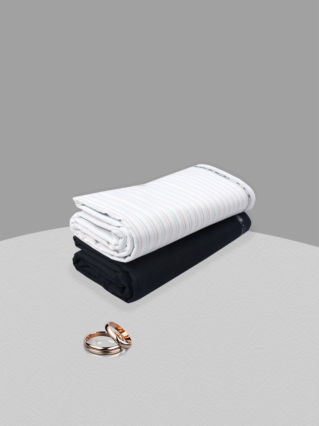 Men Cotton Striped Shirting & Suiting Gift Box EM25