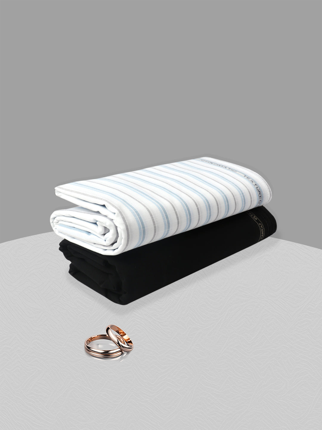 Men Cotton Striped Shirting & Suiting Gift Box EM21