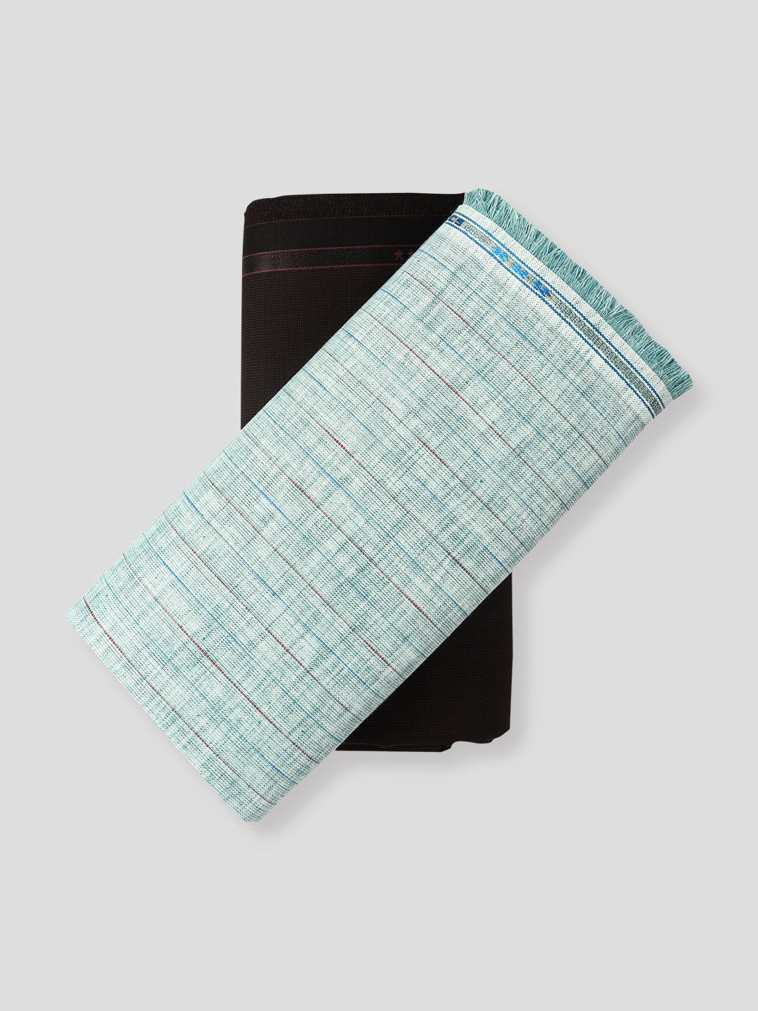 Men Cotton Striped Shirting & Suiting Gift Box EM31