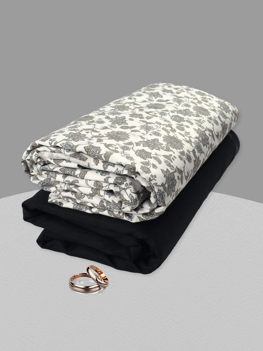 Men 100% Cotton Printed Shirting & Suiting Gift Box EM49