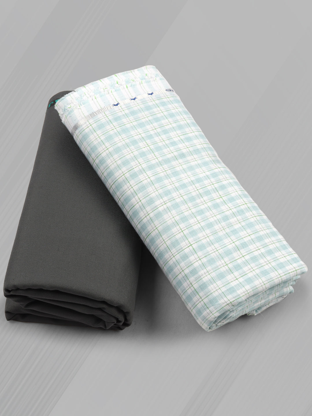 100% Cotton Checked Shirting & Suiting Gift Box EM65