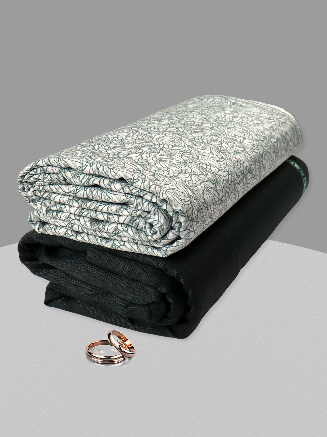 Men 100% Cotton Printed Shirting & Suiting Gift Box EM47