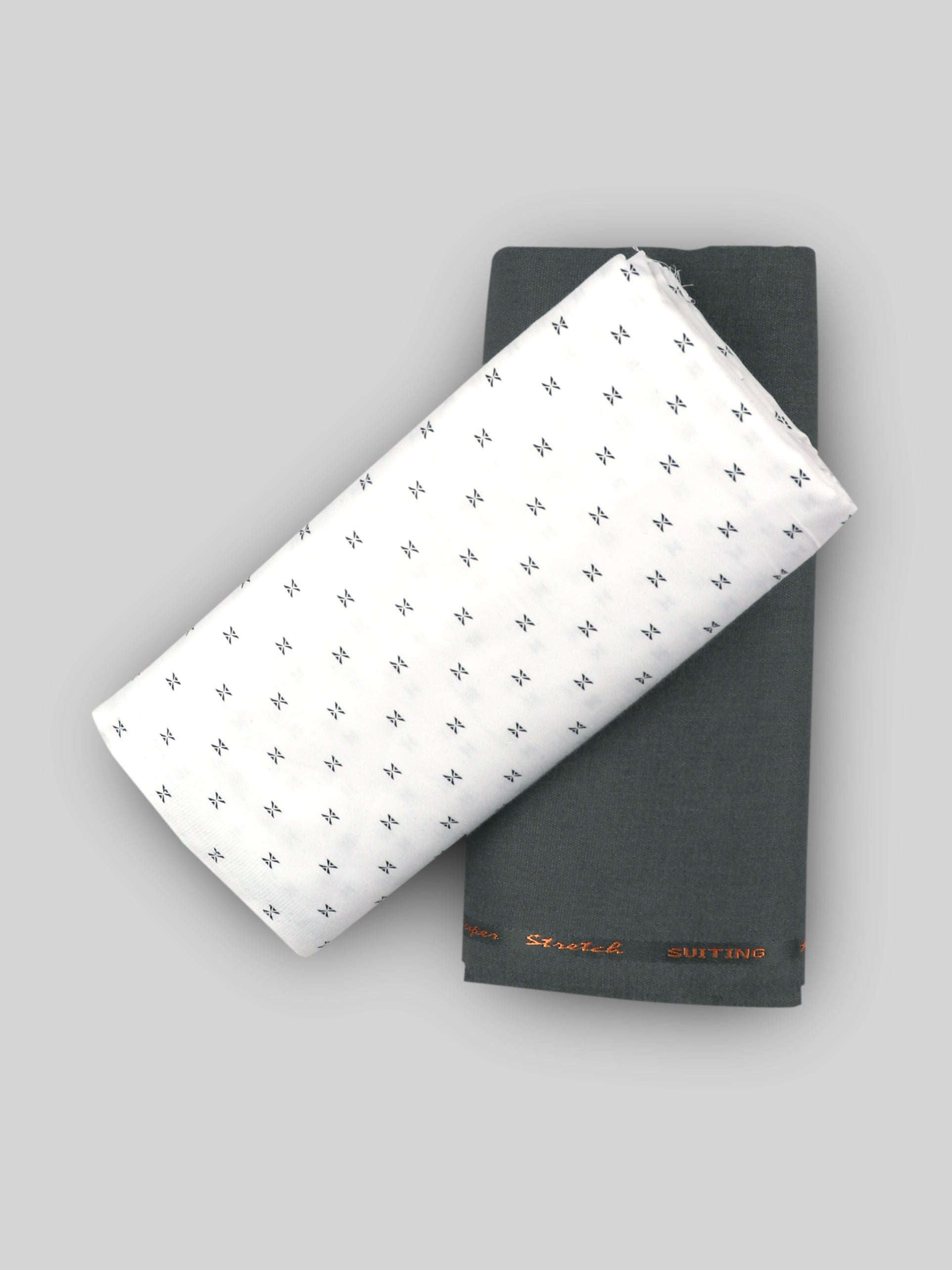 Men 100% Cotton Printed Shirting & Suiting Gift Box EM03