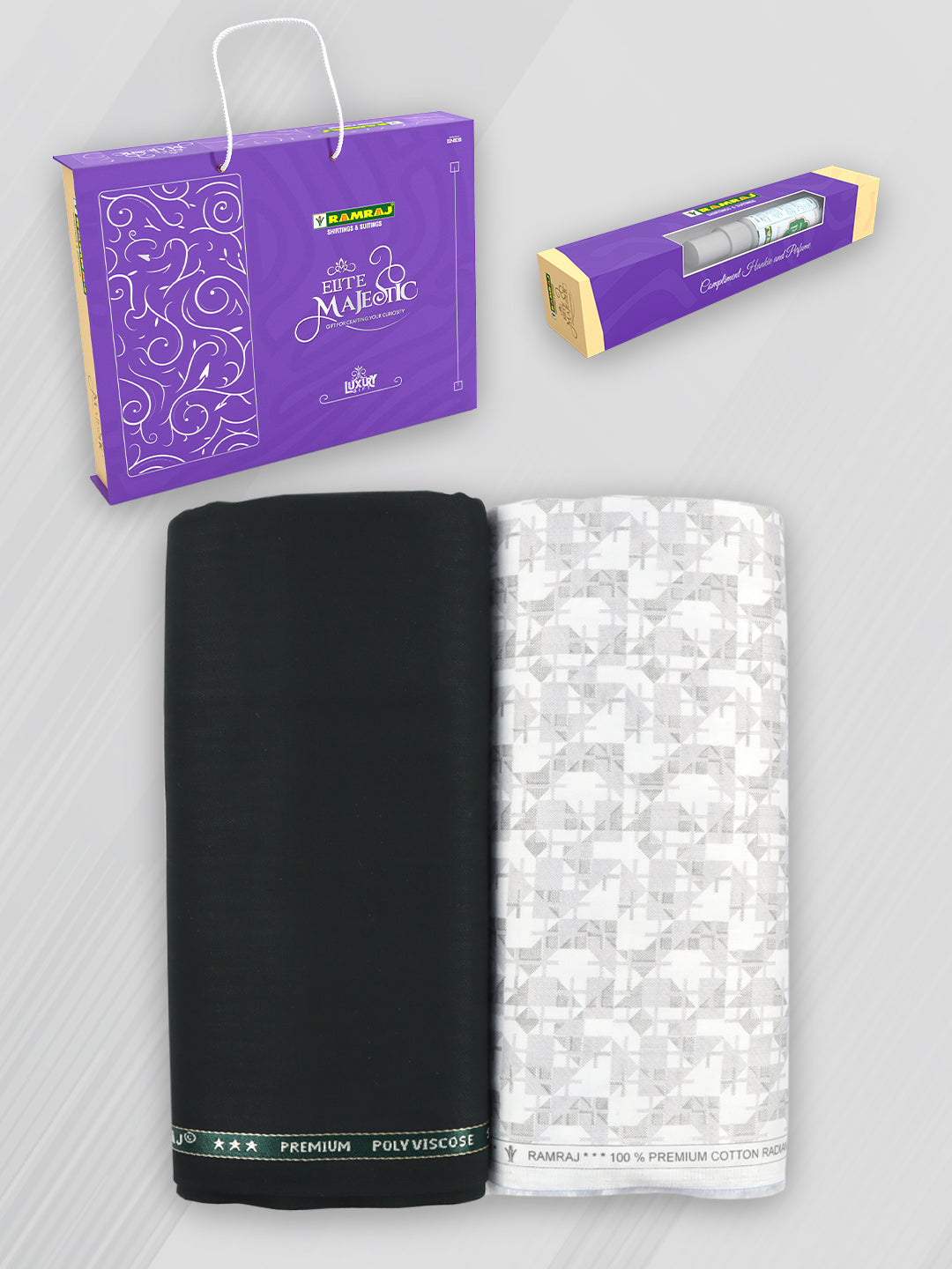100% Cotton Printed Shirting & Suiting Gift Box EM60