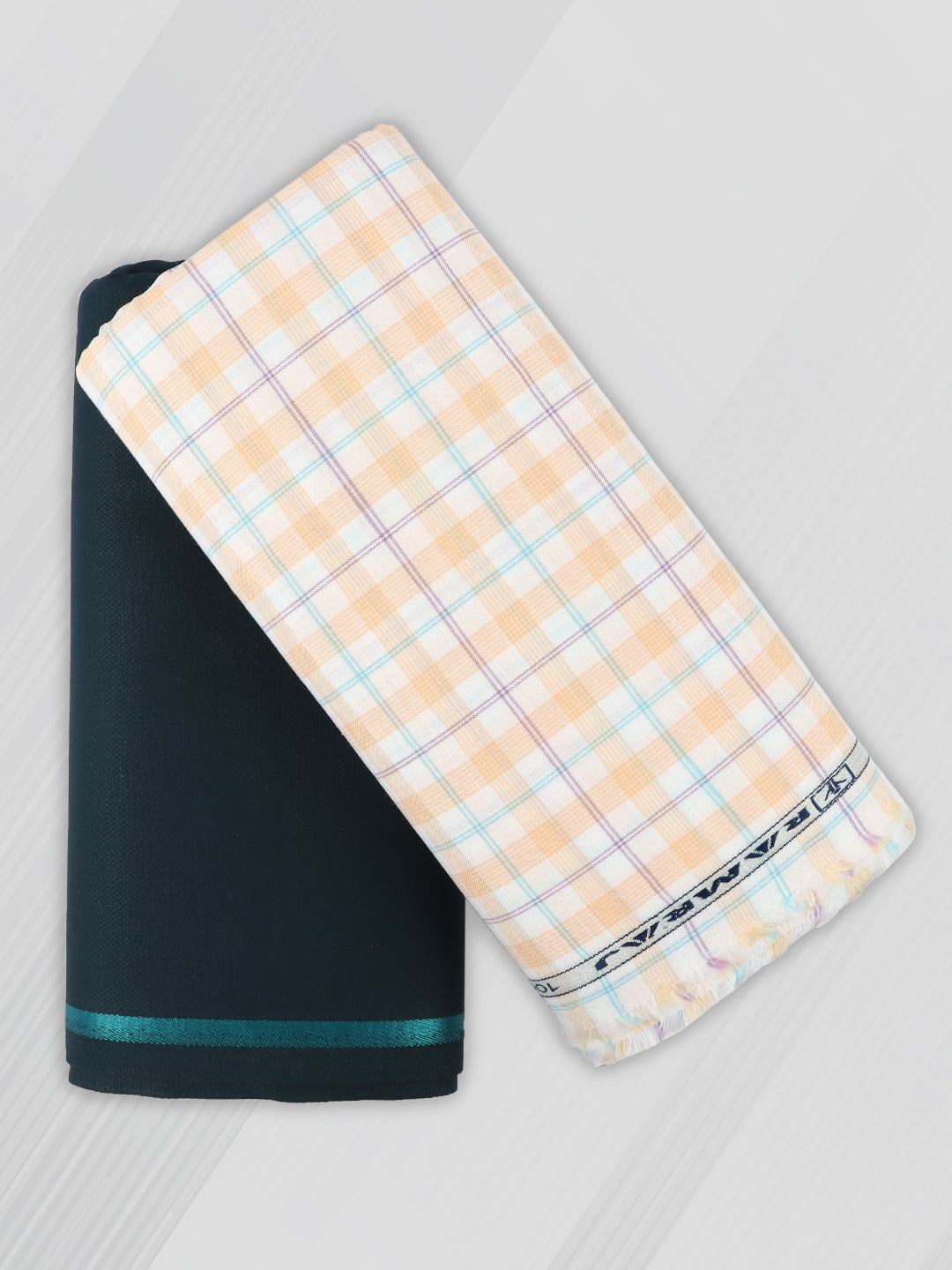 100% Cotton Checked Shirting & Suiting Gift Box EM50
