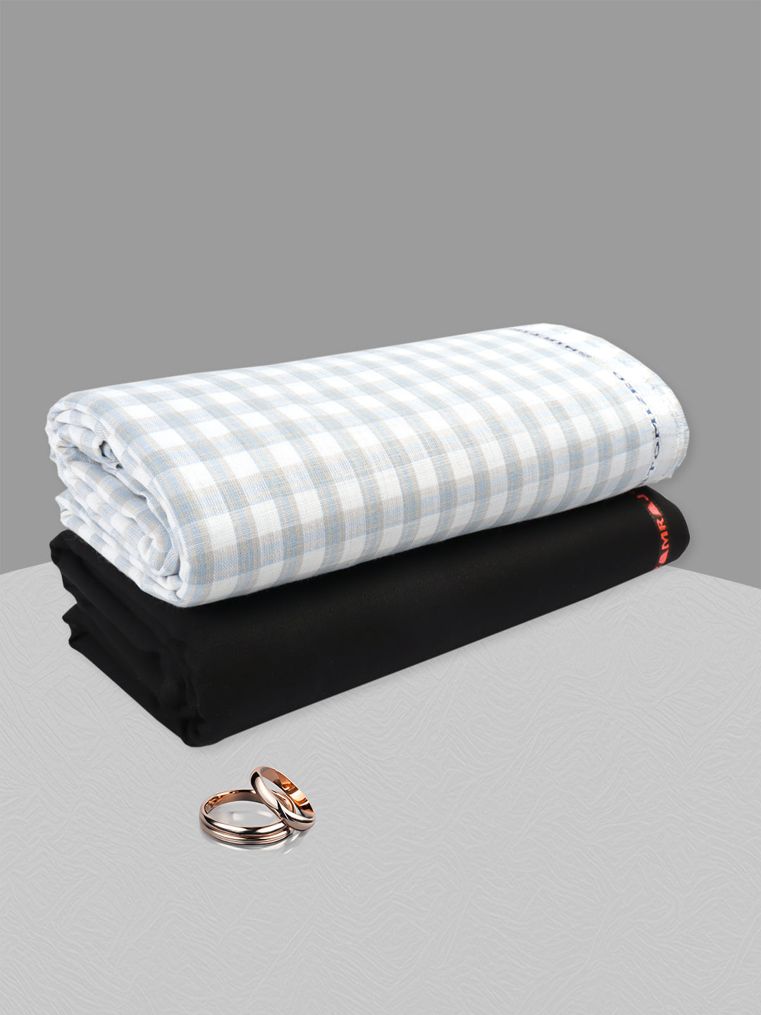 100% Cotton Checked Shirting & Suiting Gift Box EM52