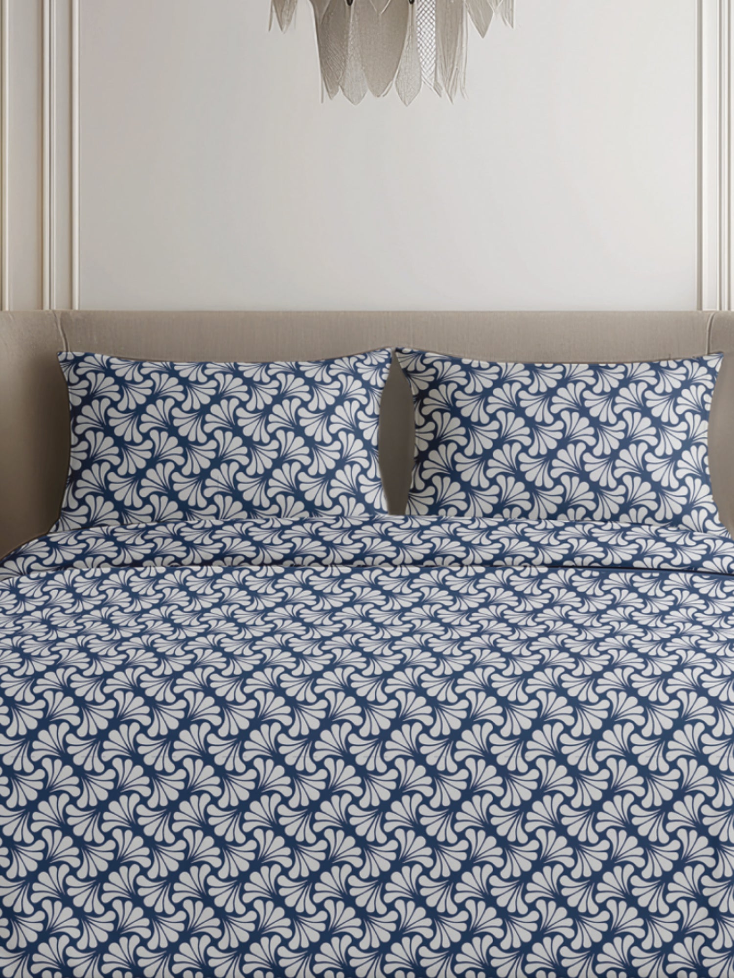 King Size Premium Cotton Bed Sheet & 2 Pillow Cover Set BFF02