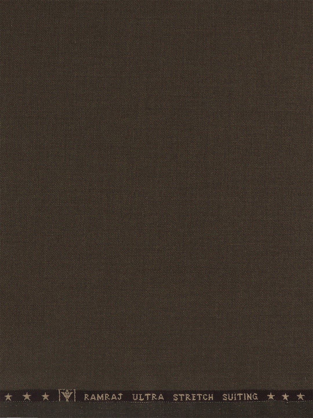 Men 100% Cotton Brown Suiting Fabric Mesmerize Stretch