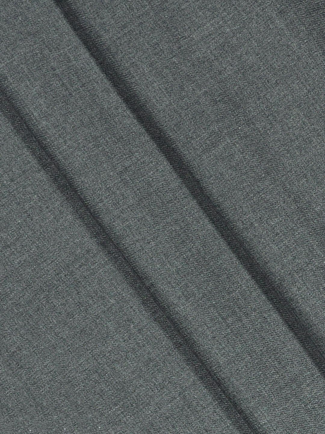 Men Grey Plain Suiting Fabric Mesmerize Stretch