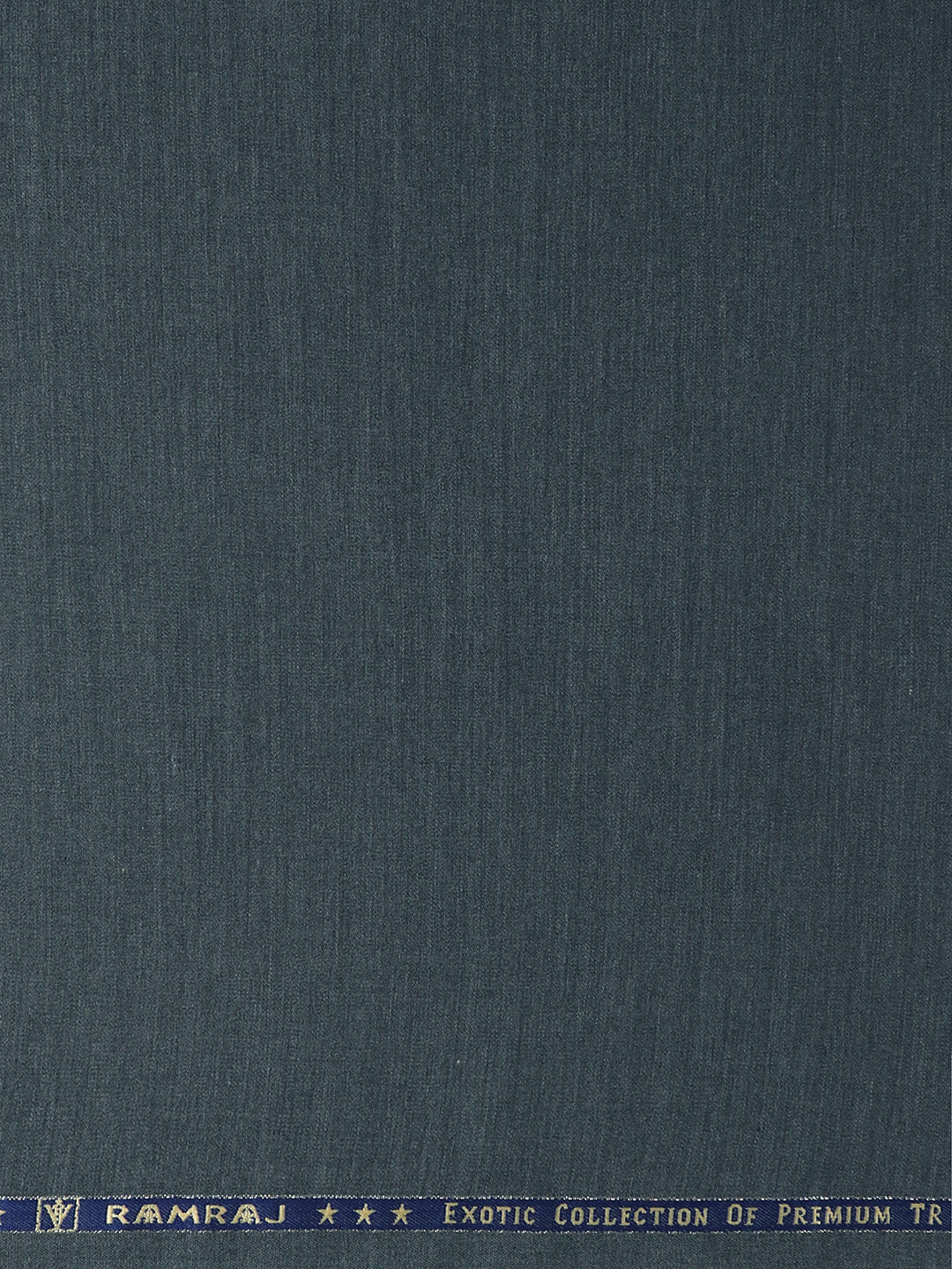 Men Plain Suiting Fabric Blue Mesmerize Stretch