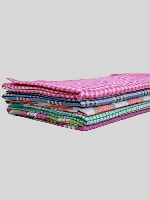 Cotton Bath Glory Spl Towel (2 PCs Pack)-Mix colour