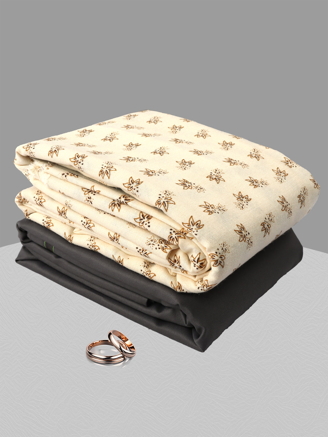 Men Cotton Blend Printed Shirting & Suiting Gift Box GL141