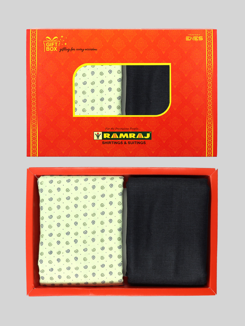 Cotton Printed Shirting & Suiting Gift Box Combo GL101