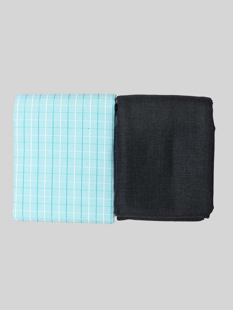 Cotton Checked Shirting & Suiting Gift Box Combo GL90