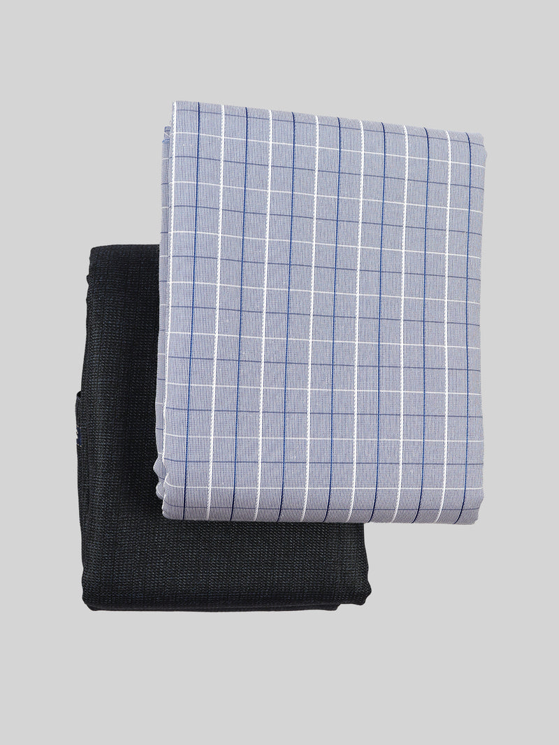 Cotton Checked Shirting & Suiting Gift Box Combo GL91