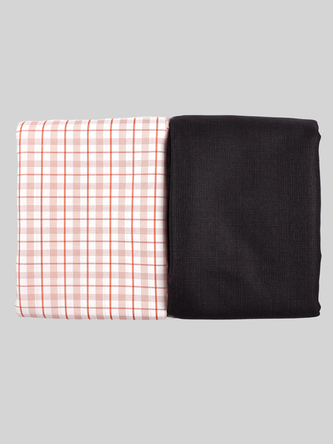 Cotton Checked Shirting & Suiting Gift Box Combo GL92