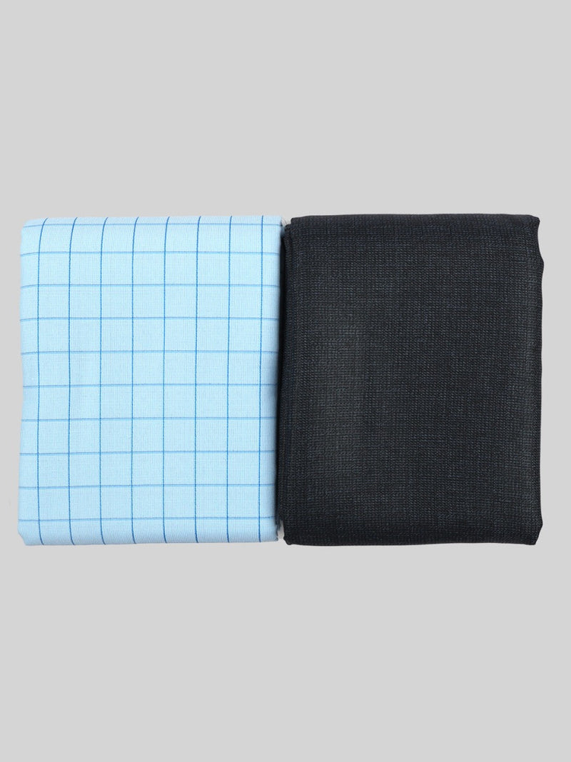 Cotton Checked Shirting & Suiting Gift Box Combo GL95