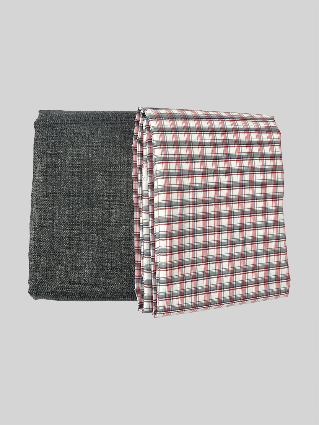 Mens Cotton Checked Shirting & Suiting Gift Box GL125