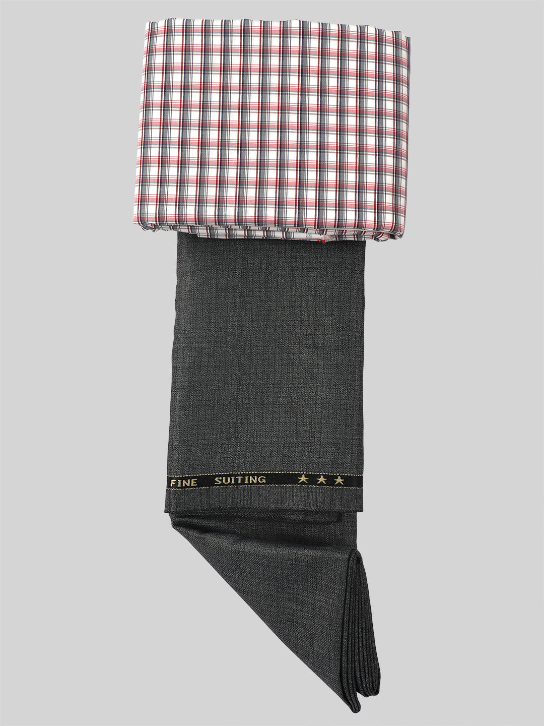 Mens Cotton Checked Shirting & Suiting Gift Box GL125