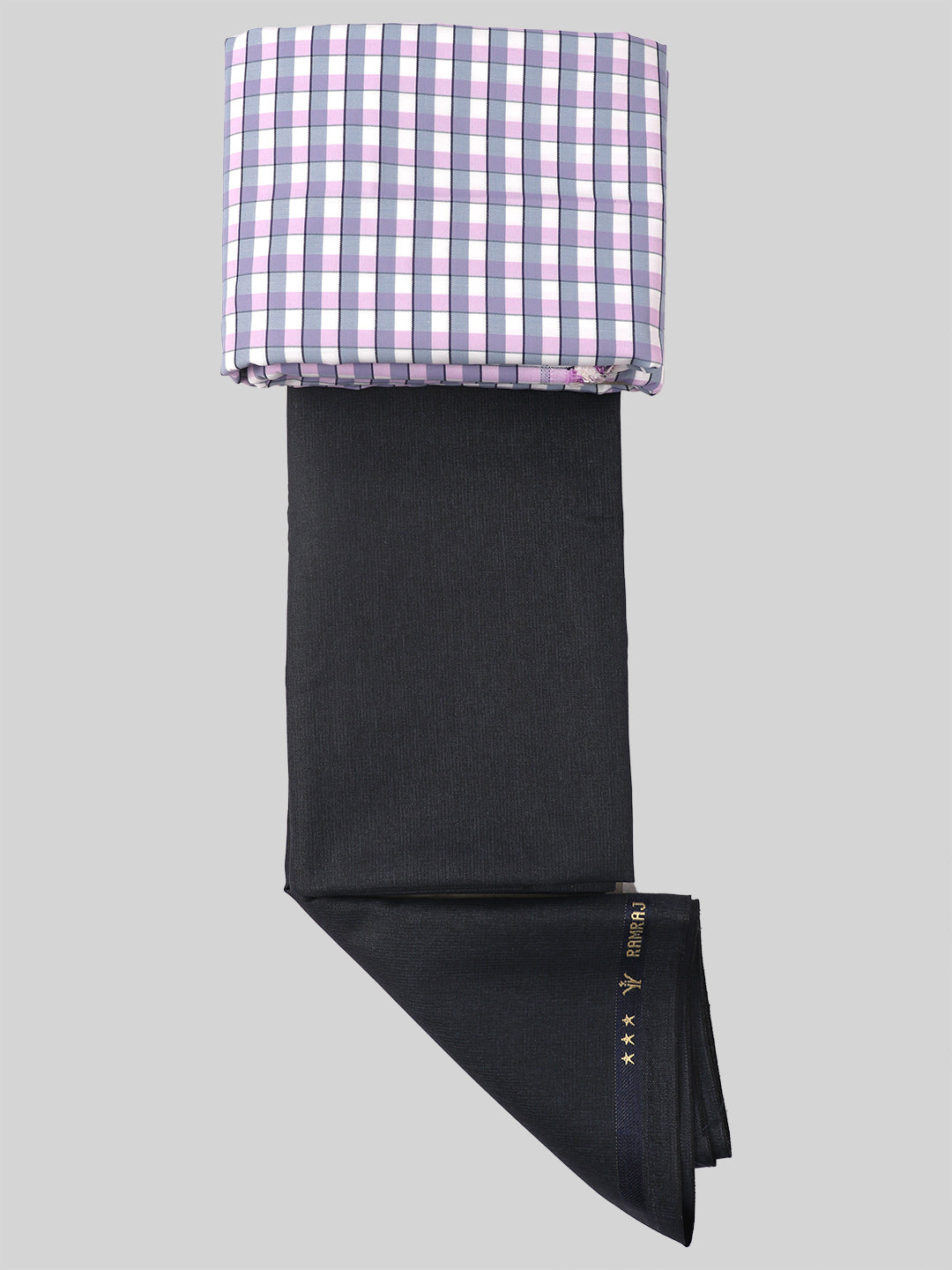 Mens Cotton Checked Shirting & Suiting Gift Box GL122