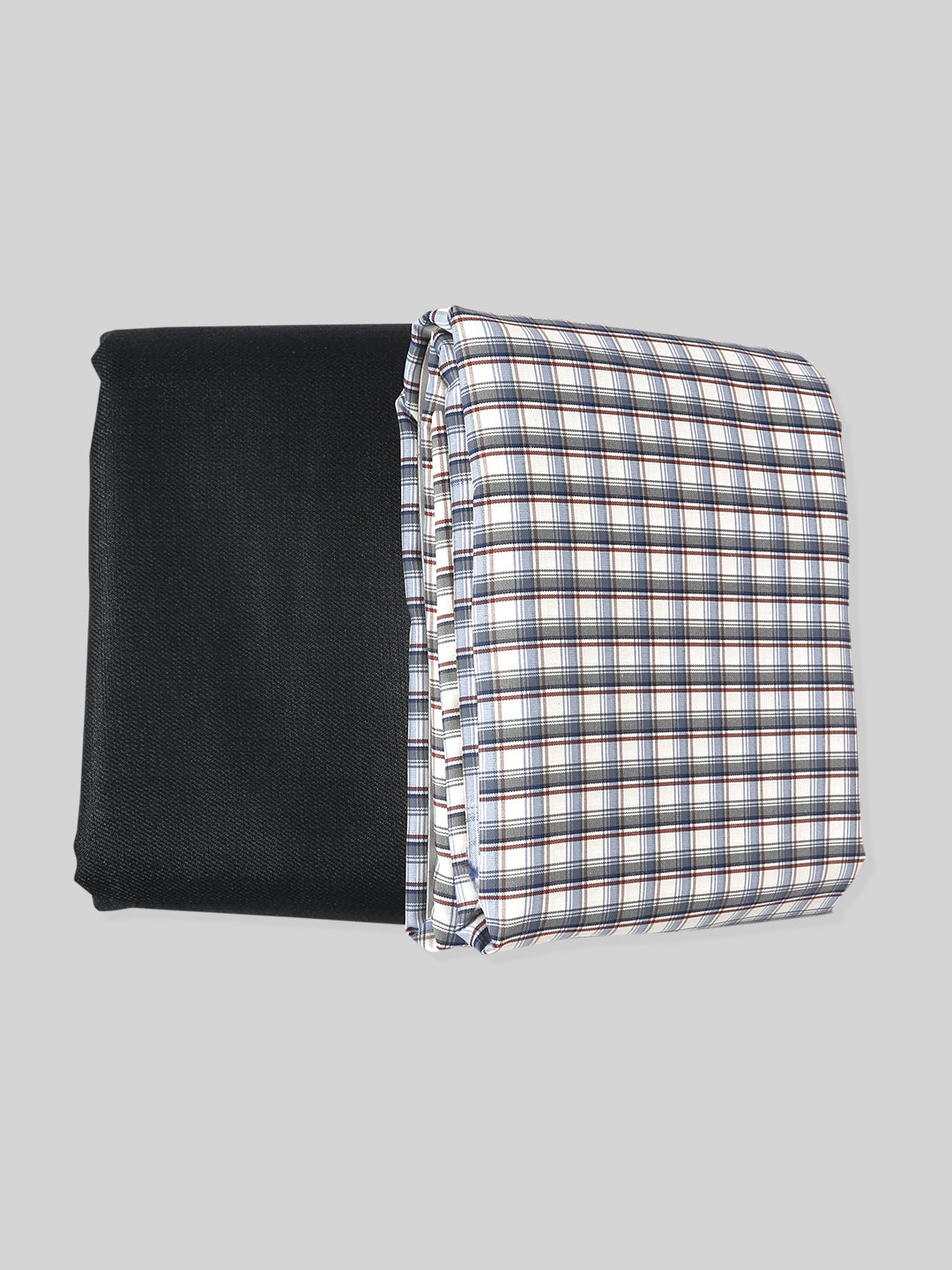 Mens Cotton Checked Shirting & Suiting Gift Box GL128