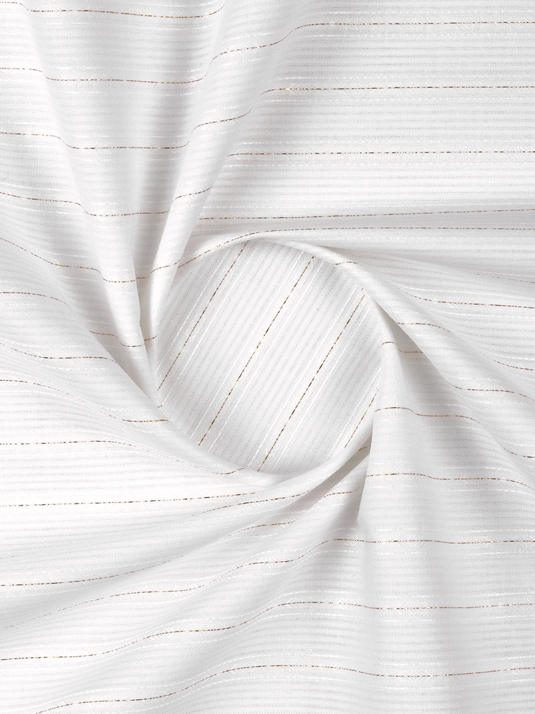 Men Cotton Stripes White Shirt Fabric Rich Star C01