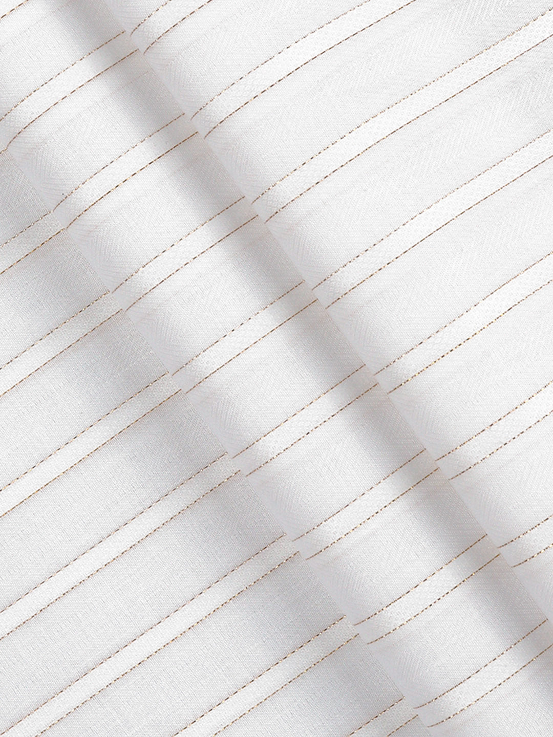 Men Cotton Stripes White Shirt Fabric Rich Star C02
