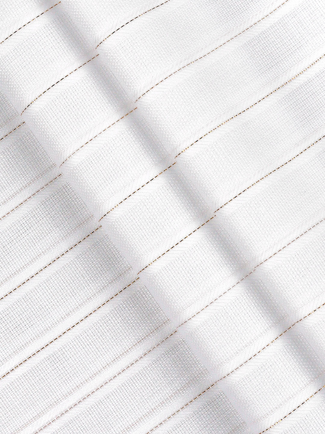 Men Cotton Stripes White Shirt Fabric Rich Star C03