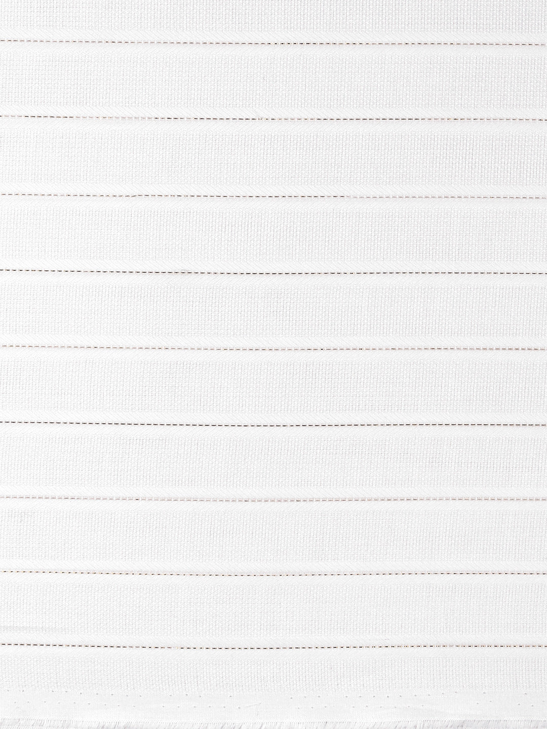 Men Cotton Stripes White Shirt Fabric Rich Star C03