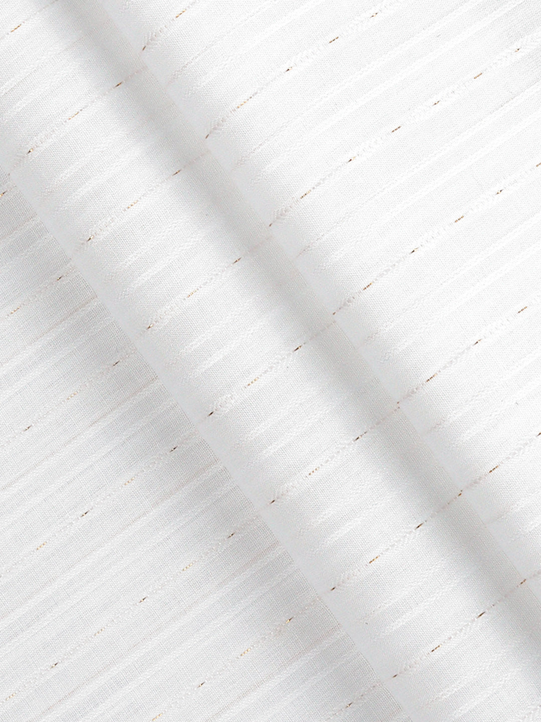 Men Cotton Stripes White Shirt Fabric Rich Star C05