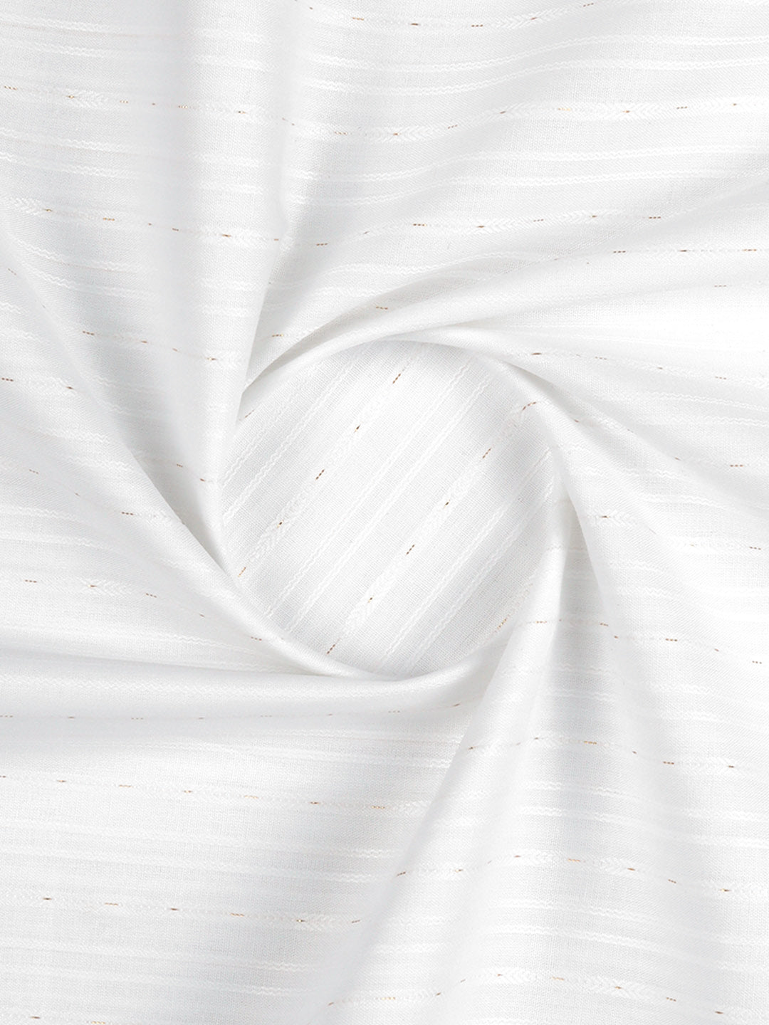 Men Cotton Stripes White Shirt Fabric Rich Star C05