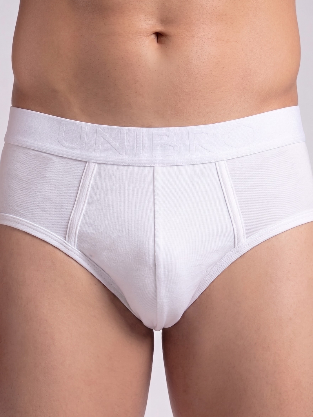 Tencel Micro Modal Elastane Stretch White Brief