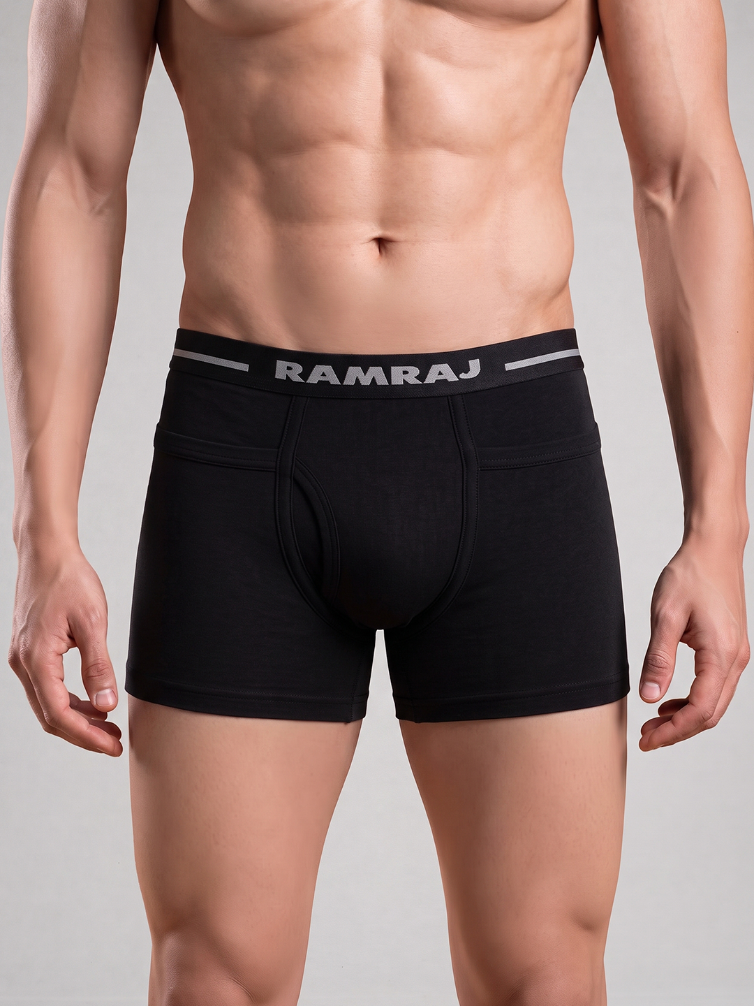 100% Combed Cotton Black Pocket Trunk Target (Pack of 2)