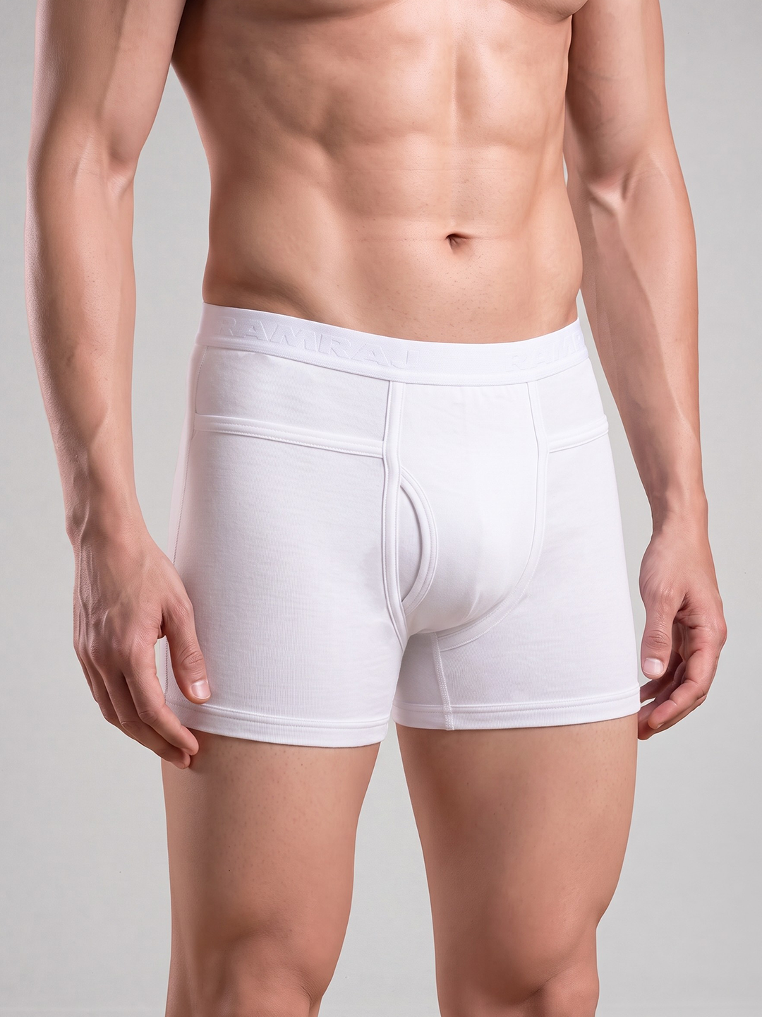 100% Combed Cotton White Pocket Trunk Arrow (Pack of 2)