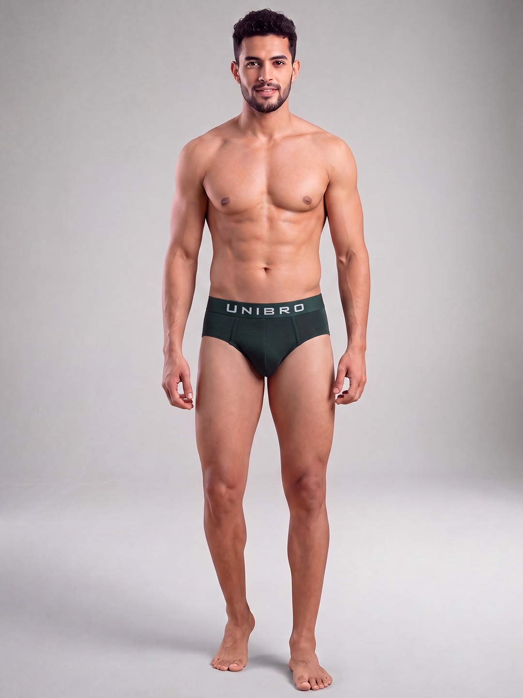Tencel™ Micro Modal Elastane Stretch Brief Sage Green AB2
