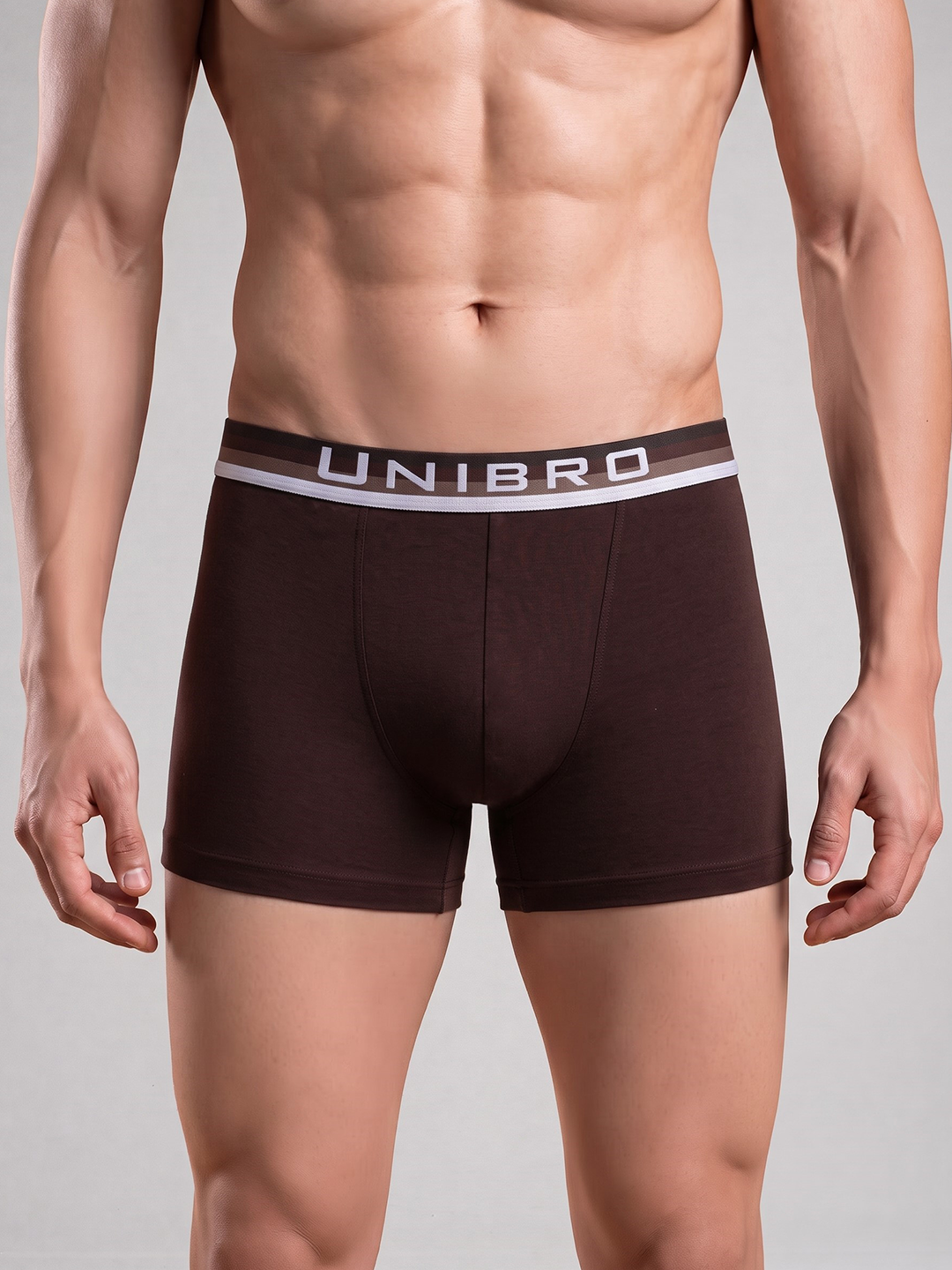 TENCEL™ Modal Micro Elastane Stretch Trunk Coffee Brown