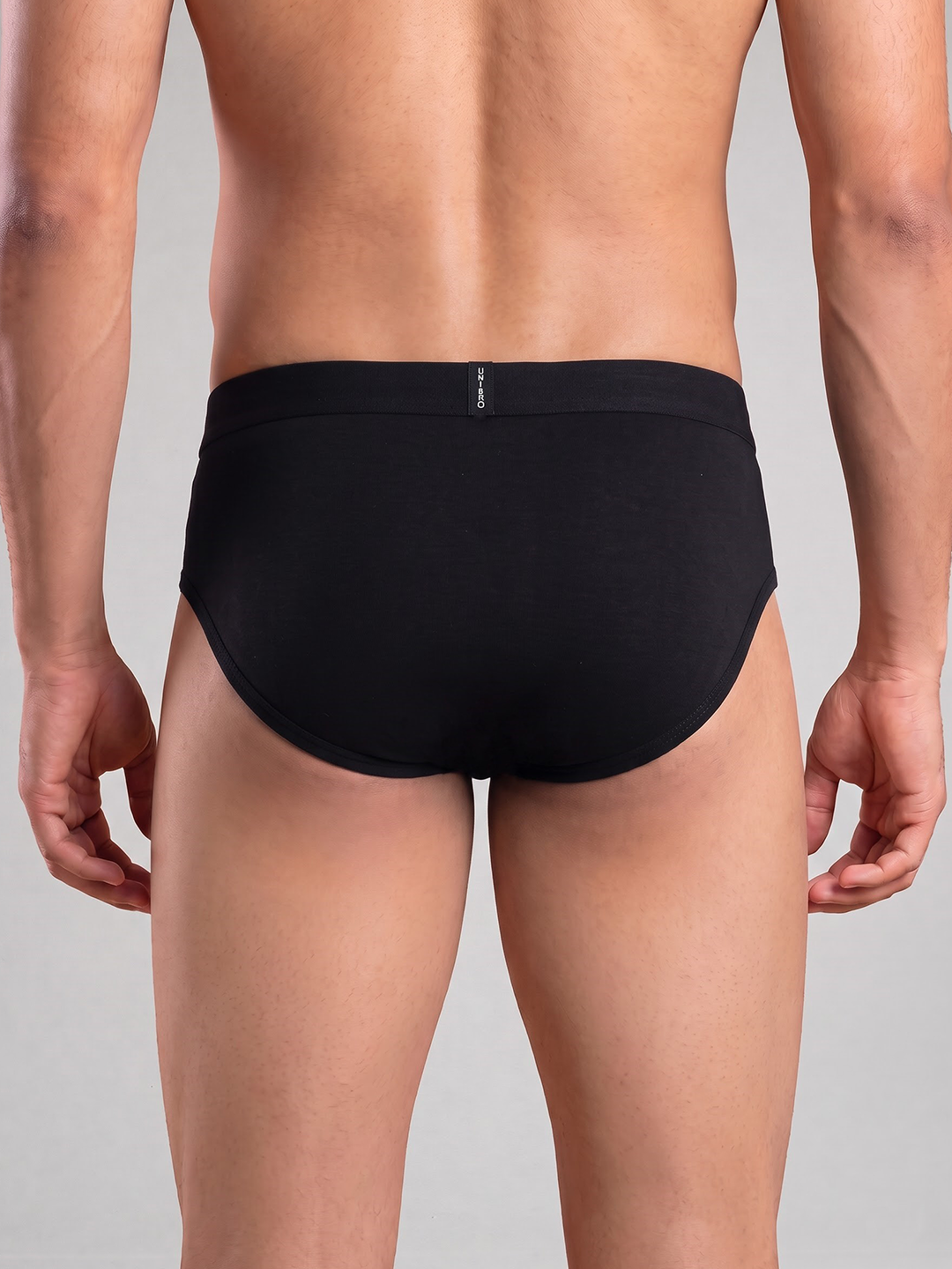 Tencel™ Micro Modal Elastane Stretch Brief Black AB1