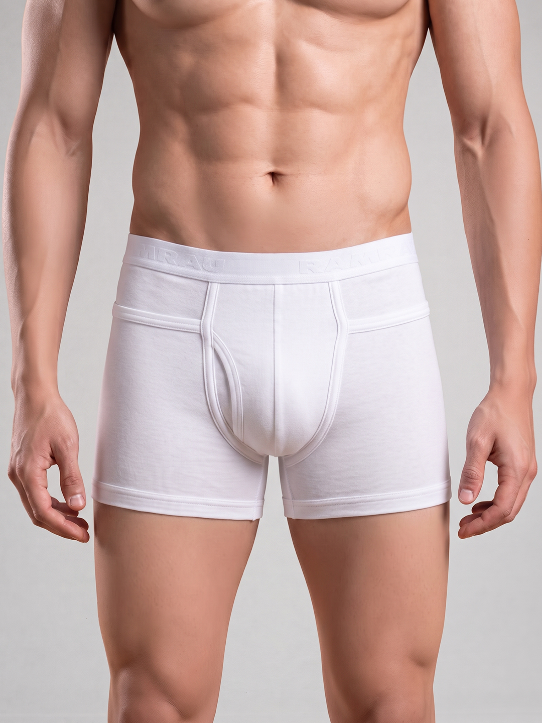 100% Combed Cotton White Pocket Trunk Arrow (Pack of 2)