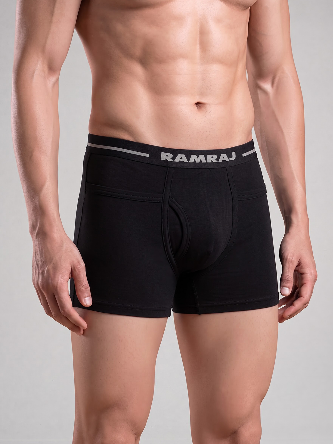 100% Combed Cotton Black Pocket Trunk Target (Pack of 2)