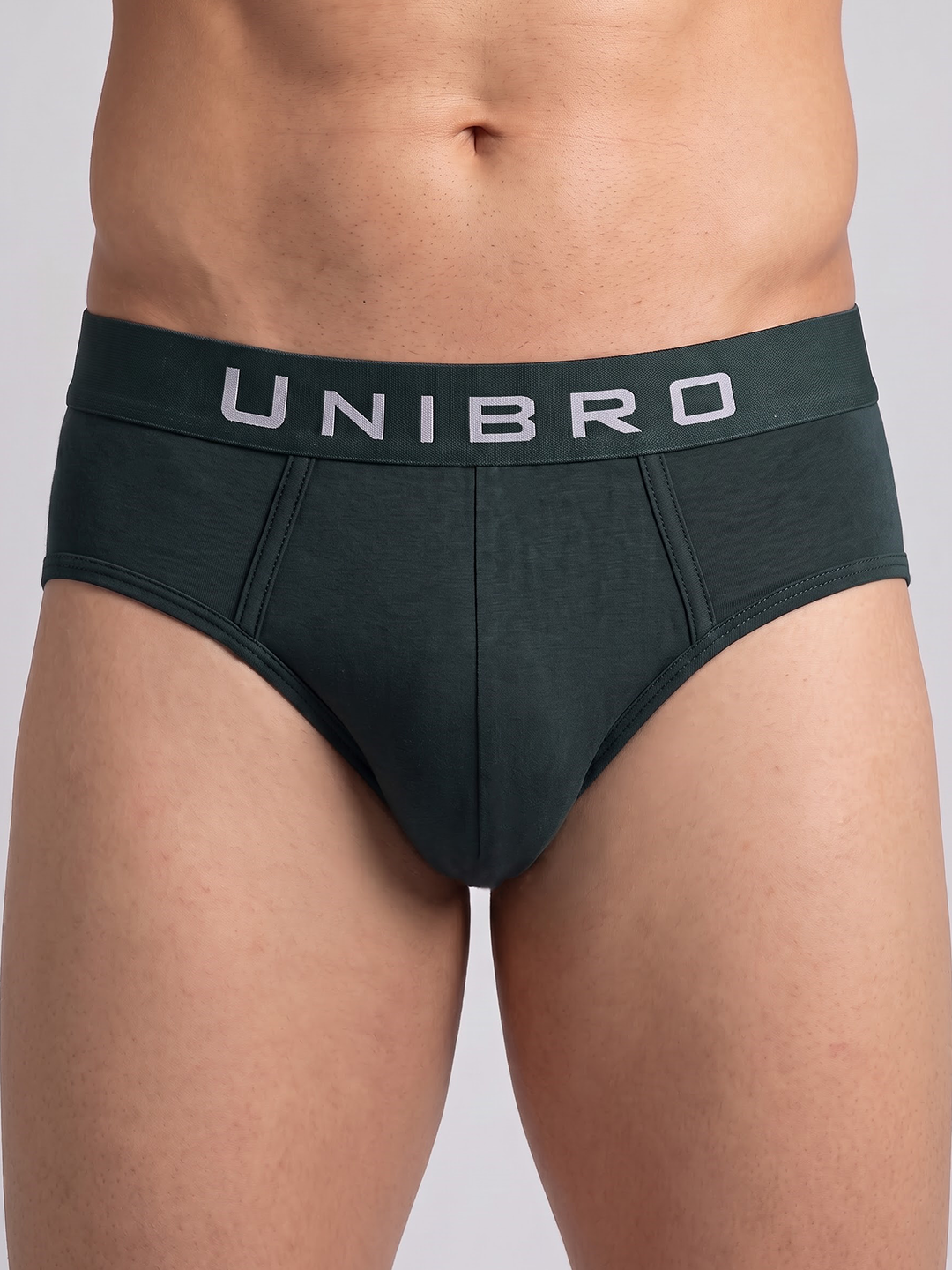 Tencel™ Micro Modal Elastane Stretch Brief Sage Green AB2