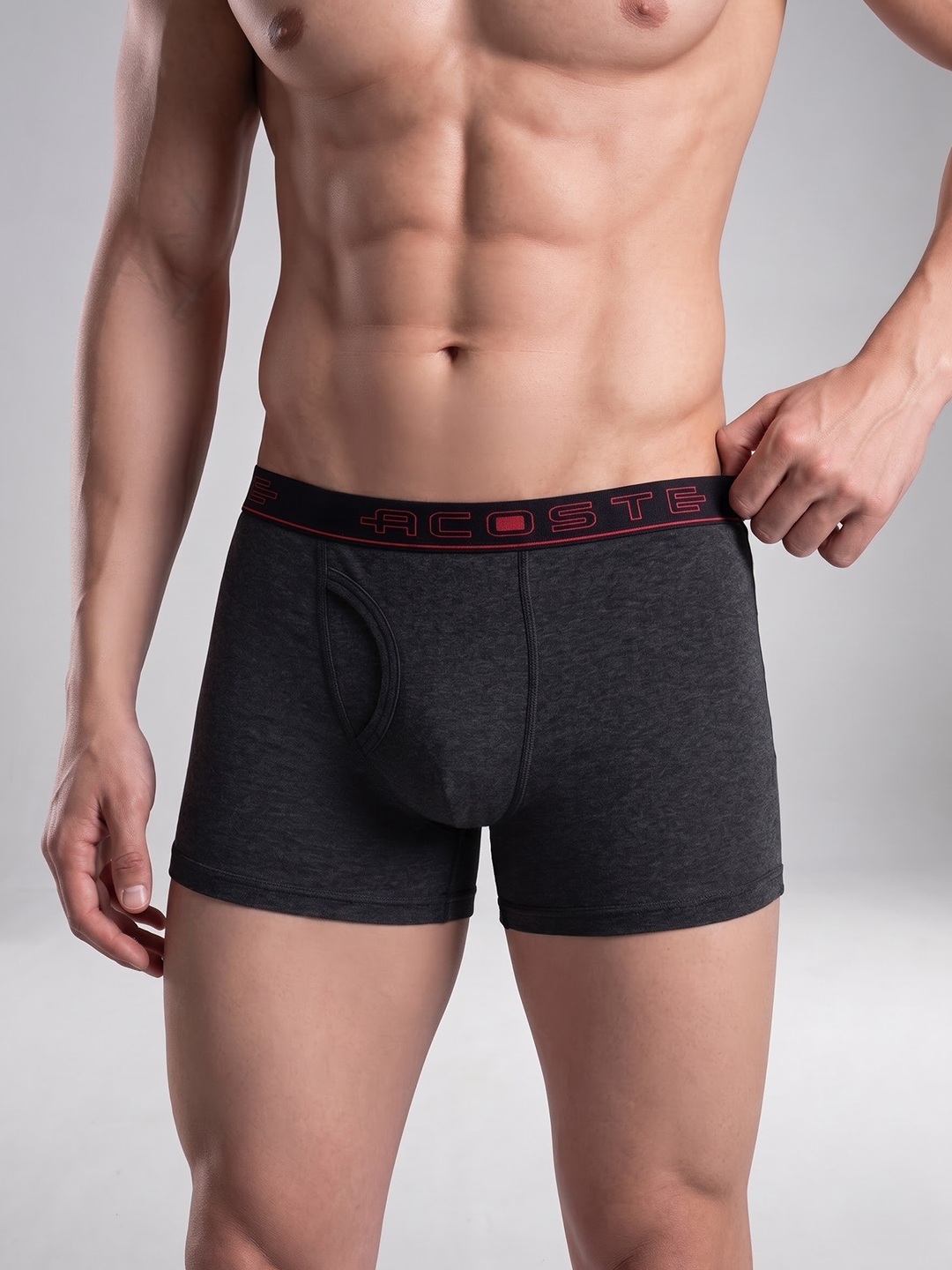 100% Cotton Assorted Colour OE Without Pocket Trunk Acoste 1013 (Pack of 2)