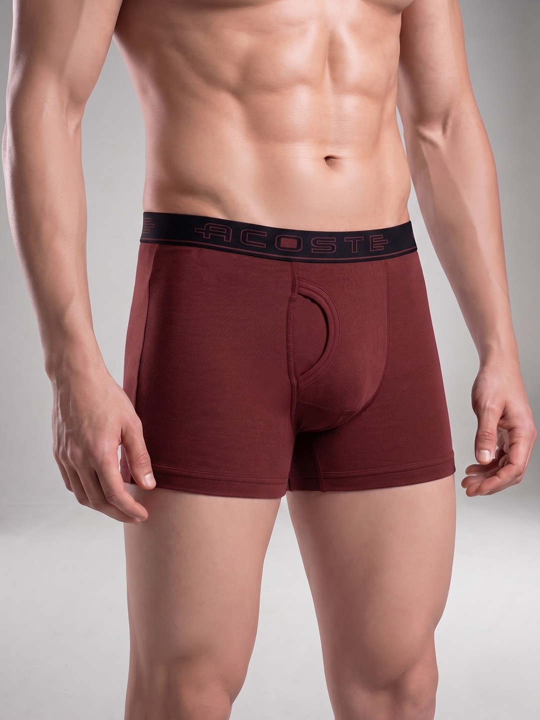 100% Cotton Assorted Colour OE Without Pocket Trunk Acoste 1013 (Pack of 2)