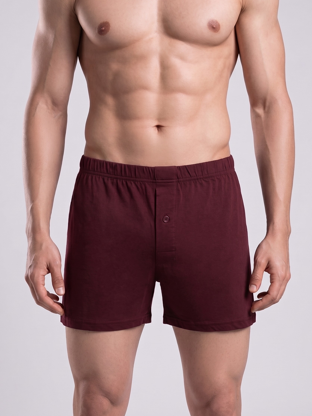 100% Combed Cotton Assorted colour Knitted Boxer Real Relax