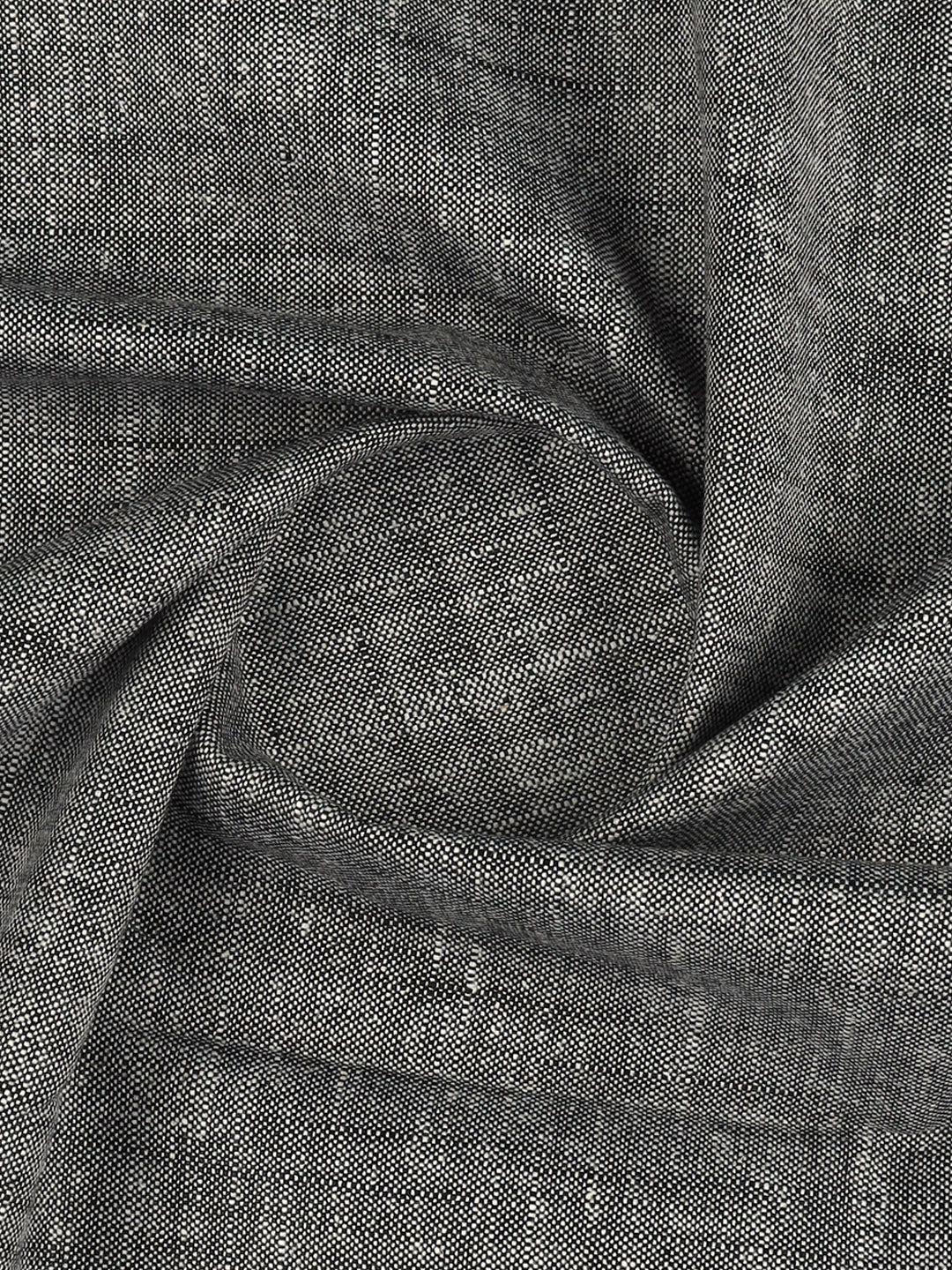 Cotton Grey Self Design Suiting Fabric Lanvin
