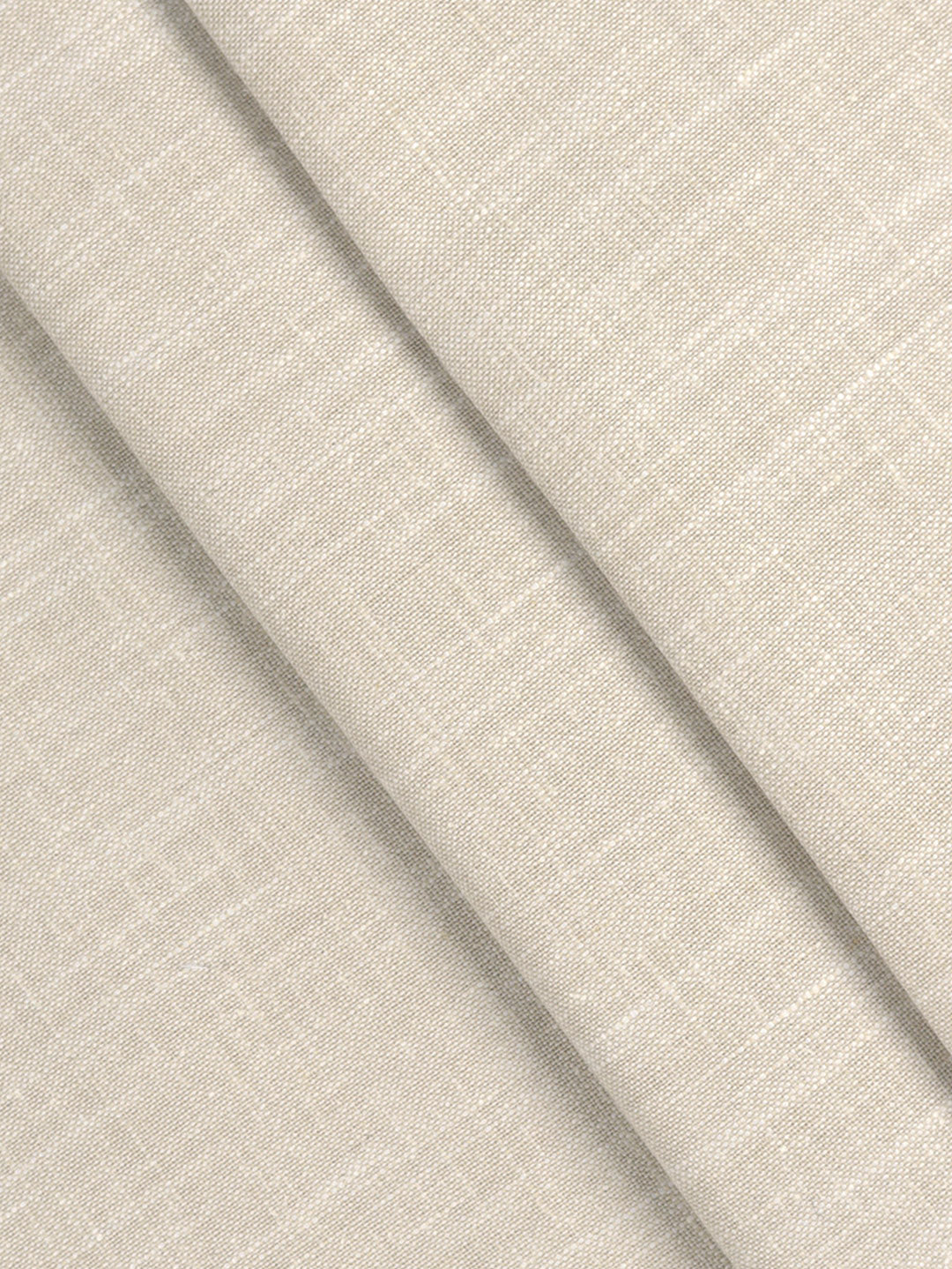 Cotton Beige Self Design Suiting Fabric Lanvin