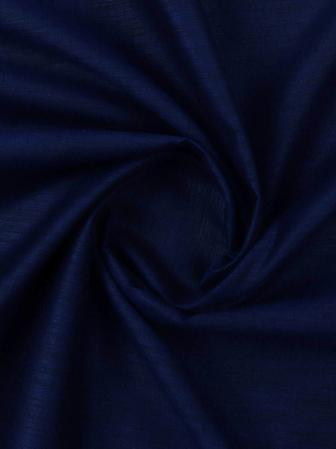 Cotton Blend Dark Blue Colour Plain Shirt Fabric Infinity