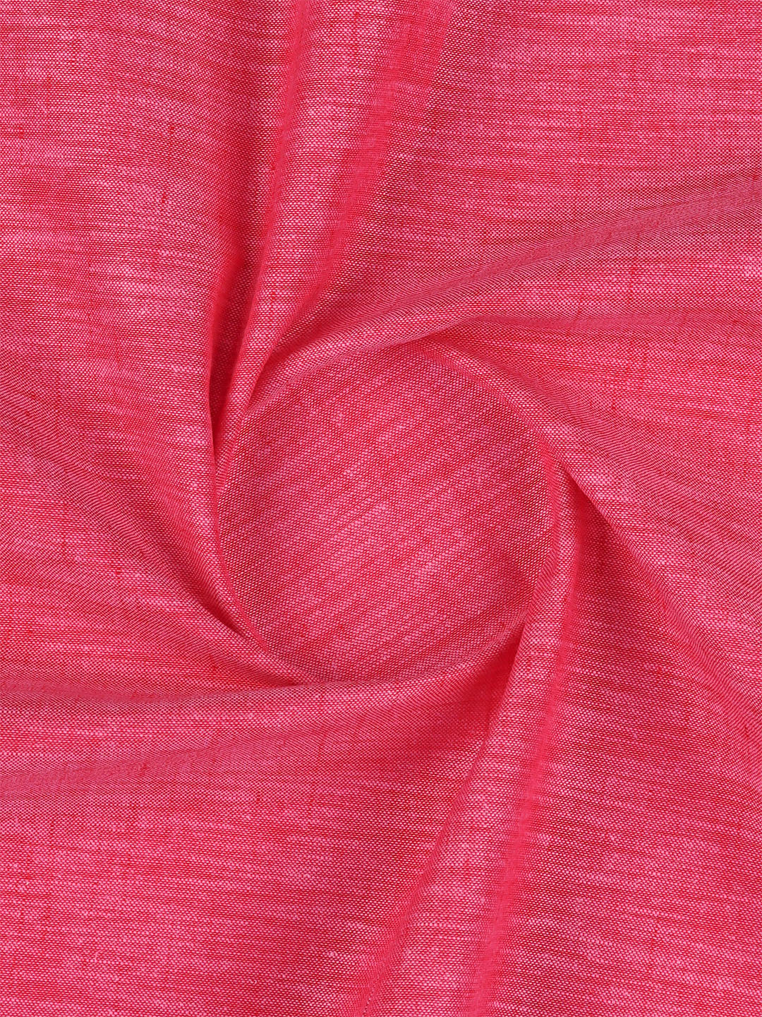 Cotton Rich Dark Pink Self Design Shirt Fabric HI-Tech