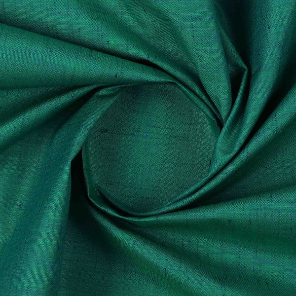 New Design Green Plain Simple Elegant And Stylish Look Polyester Cotton  Blend Fabric at Best Price in Villupuram